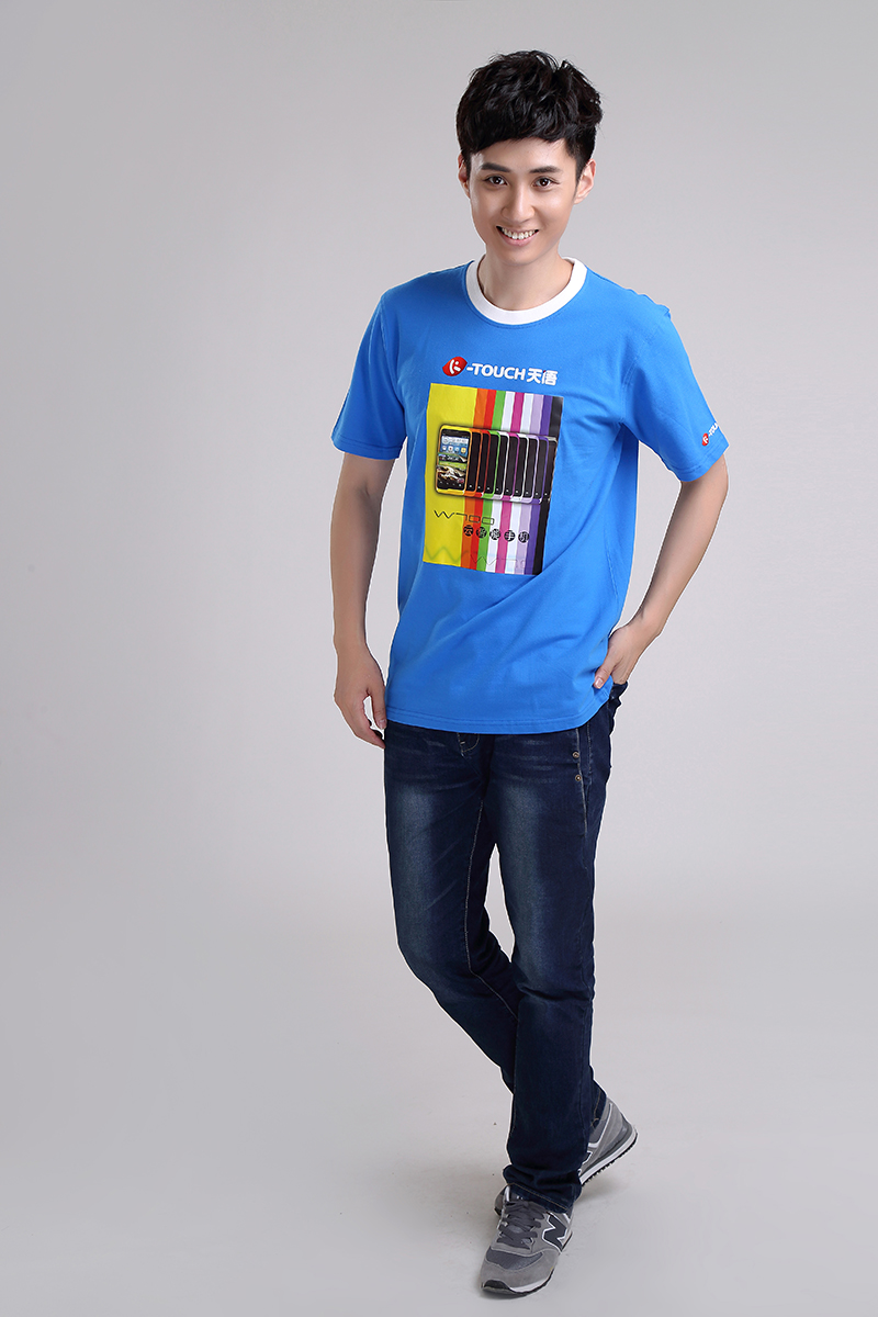 天語(yǔ)“我的云，我的生活”男士促銷(xiāo)服