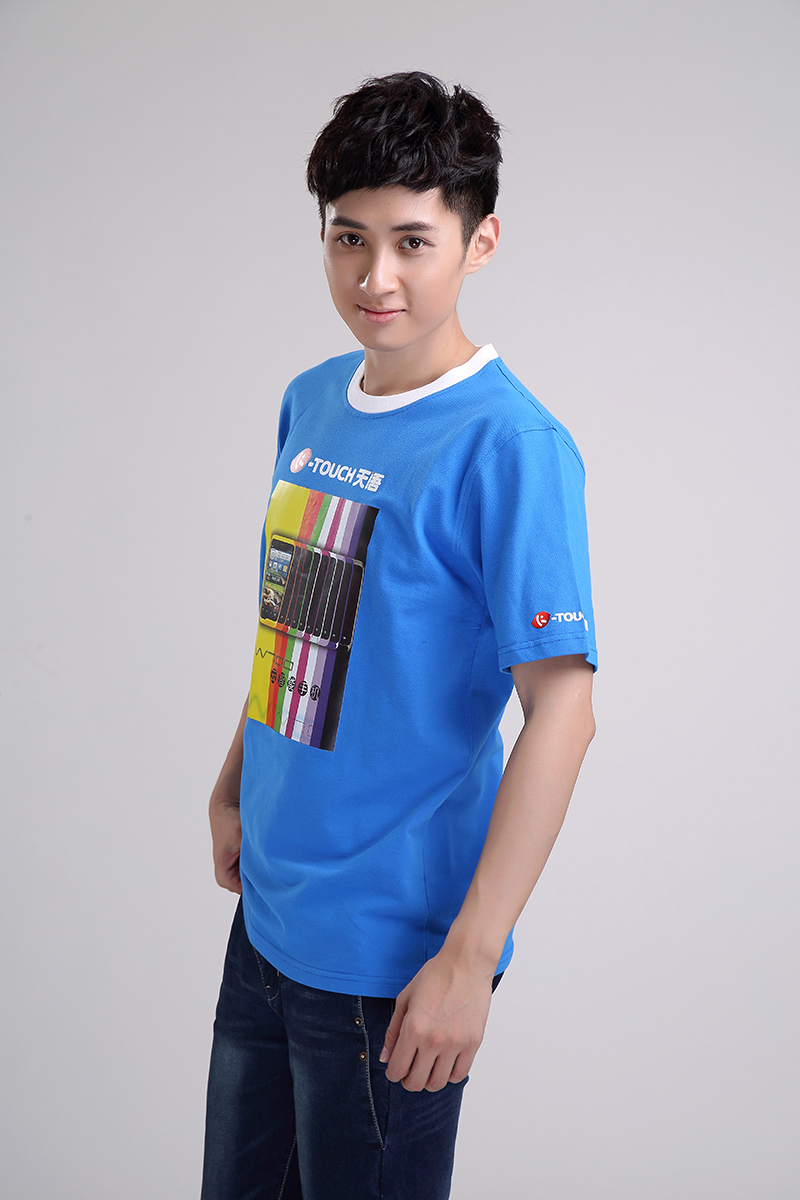 天語(yǔ)“我的云，我的生活”男士促銷(xiāo)服