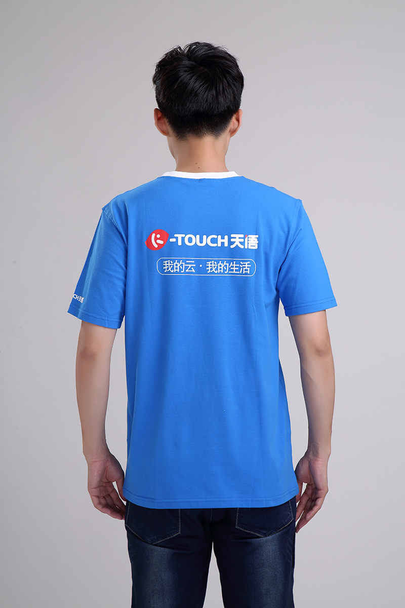 天語(yǔ)“我的云，我的生活”男士促銷(xiāo)服